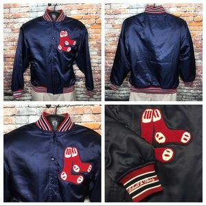 Mitchell Ness Boston Red Sox Satin Jacket Large